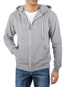 ฮู้ดซิปรูดซิปแขนยาวเข้ารูปสำหรับผู้ชาย - Product Image 3