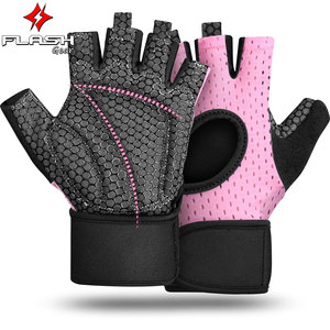 ถุงมือออกกำลังกายฟิตเนสยิมออกกำลังกายยกน้ำหนักยกน้ำหนักออกกำลังกายแบบพรีเมี่ยม - Product Image 1