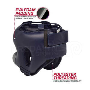 Casco de Boxeo de Cuero de Diseño Personalizado Profesional con Protección para Uso Unisex - Product Image 6