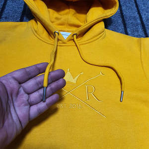 Sudaderas con capucha 2025 superventas 100% algodón liso Sudadera con capucha en blanco para hombres peso pesado ropa de calle de gran tamaño logotipo personalizado servicio OEM - Product Image 5