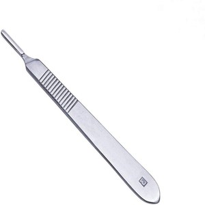 Mango de Bisturí Quirúrgico de Acero Inoxidable Ligero de Alta Calidad No. Instrumento Médico de Precisión 3/4/7, Desmontable, Manual, BSZ - Product Image 2