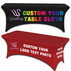 Bán Buôn Tùy Chỉnh Các Sự Kiện Bảng Vải 4ft 6ft 8ft Stretch Spandex Vải Mô Hình Rắn Phong Cách Hiện Đại Wedkey Thương Hiệu Đợt - Product Image 1