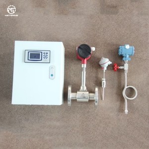 เครื่องวัดการไหลของกระแสน้ำวนเอาต์พุตสัญญาณพัลส์สำหรับแก๊สน้ำของเหลวระบบ plc/scada ที่เข้ากันได้ - Product Image 3