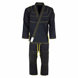 Logotipo personalizado bordado Kimono Jiu-Jitsu Gi BJJ Gis BJJ GI Color personalizado y logotipo Jiu Jitsu Gi uniforme de artes marciales OEM - Product Image 1