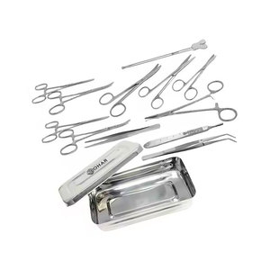 Juego de instrumentos quirúrgicos mejor valorados Juego de instrumentos de Cirugía General Kit de instrumentos quirúrgicos veterinarios Acero inoxidable de alta calidad - Product Image 2
