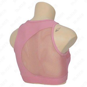 Sujetador deportivo hueco para mujer, sin costuras, de alto soporte, para yoga, acolchado, top de gimnasio, secado rápido, ropa deportiva 2026, diseño de logotipo personalizado - Product Image 4