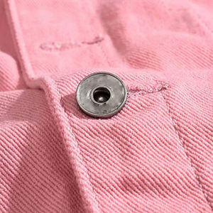 Chaquetas Vaqueras Clásicas para Hombre, Primavera-Otoño, Color Sólido, Ecológicas, Transpirables, 100% Algodón, Servicio OEM, Alta Calidad de Pakistán, Precio Razonable - Product Image 6