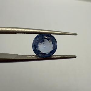 Piedra preciosa natural de zafiro azul calentado de Sri Lanka para la fabricación de joyas Nalin Gem International 7,28x3,62mm 1.57cts - Product Image 1