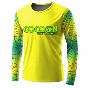 Sweat à capuche de pêche personnalisé pour homme 2026 OEM avec trous pour les pouces - Protection solaire UPF 50 Chemises à manches longues camouflage à séchage rapide - Product Image 2