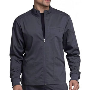 Service OEM Uniformes médicaux gris Scrubs pour hommes Uniformes d'infirmière Vestes Scrubs Unisexe Vestes d'hôpital pour hommes pour l'hôpital - Product Image 4