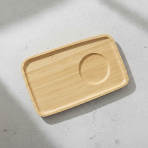 Bandeja de Madera para Servir Alimentos de Primera Calidad 3203020-22X14, Nuevo Diseño, Tablero de Madera Contrachapada - Product Image 4