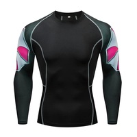Maillot de bain à manches courtes pour homme, à séchage rapide, personnalisable, avec protection solaire, pour adultes