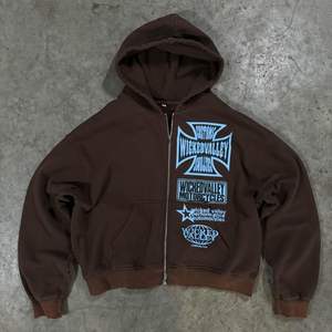 Sudadera con capucha cremallera impresión personalizada nuevo estilo venta al por mayor peso pesado Streetwear algodón mezclado sudaderas con capucha para hombres - Product Image 2