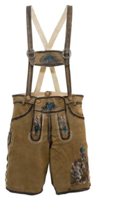 Lederhosen Bavarian lederhosen แบบคลาสสิกสำหรับผู้ชายขายส่ง - Product Image 6
