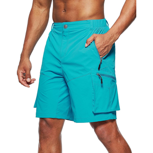 TESSUTO Pantalones Cortos para Hombre, Shorts Cargo de Secado Rápido para Senderismo, Viajes al Aire Libre con Múltiples Bolsillos para Deportes de Aventura y Pesca - Product Image 1