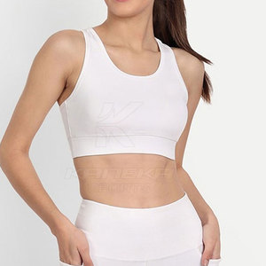 Sujetador Deportivo para Mujer, Ligero, Transpirable, de Secado Rápido, con Logotipo Frontal Simple, Adecuado para Gimnasio, Correr, Ciclismo y Entrenamiento - Product Image 3