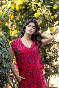 100% rayonne décontracté genou longueur écologique Floral sérigraphié Jaipur motifs ethniques fabriqués à la main respirant vêtements quotidiens taille - Product Image 5