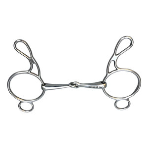 Anillo de Bocado de Acero Inoxidable al por Mayor, Bocado Clásico de Alta Calidad para Equitación, Entrenamiento y Uso Diario - Product Image 3