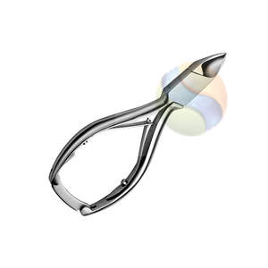 Pince à cuticules professionnelle en acier inoxydable allemand avec lames à joint en boîte tranchantes, pince à ongles et à cuticules robuste, fabrication - Product Image 4