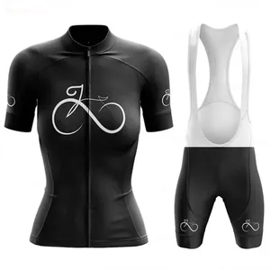 Maillot de cyclisme respirant pour hommes et femmes impression par Sublimation découpé au Laser chemise de vélo à manches courtes ensembles de cyclisme en plein air - Product Image 3