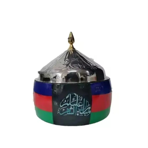 3 plats élégants en métal de haute qualité Design minimaliste argenté pour le réchauffement des aliments et le service de marmites chaudes lors d'événements spéciaux - Product Image 5