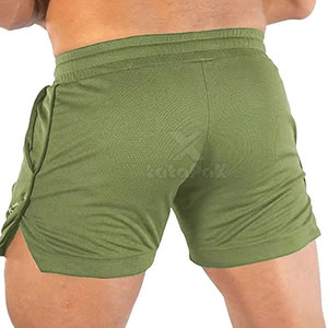 Pantalones Cortos Deportivos Casuales de Lona Ligera de Alta Calidad, Transpirables, Elásticos, de Secado Rápido, Ecológicos, para Entrenamiento en el Gimnasio y Actividades al Aire Libre - Product Image 2