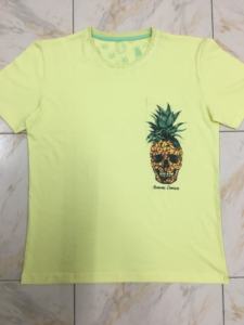 T-shirt homme 100% coton épais, Logo personnalisé de qualité supérieure t-shirt blanc surdimensionné 280GSM - Product Image 3