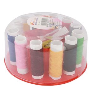 <b>Sewing</b> <b>Box</b> With <b>Sewing</b> Accessories - Red - Product Image 3