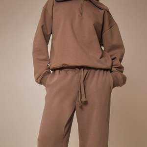 Sudadera Extra Grande Personalizable 2025 para Mujer, Cuello en V, Capucha Grande, Tejido de Punto Lavado, Informal, de Invierno, con Hombros Caídos, Sudadera con Capucha Delantera - Product Image 5