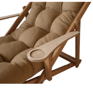 Selling Garden <b>Chairs</b> Made Of <b>Teak</b> Wood With Soft Foam Seats And Backrests And Fine Fabric - Product Image 5