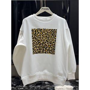 เสื้อสเวตเชิ้ตผ้าถักเนื้อนุ่ม 3 เส้นด้าย พร้อมคอกลมพิมพ์ลาย ระบายอากาศได้ดี - Product Image 3