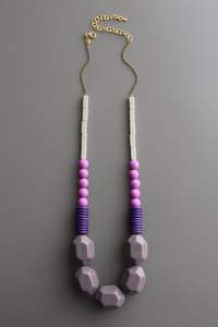 Trendy High Quality Luxury Designer Hot Selling Fashion Jewelry Wood & Resin <b>Necklace</b> Set Bracelet Earring Jewelry for Women - Product Image 2