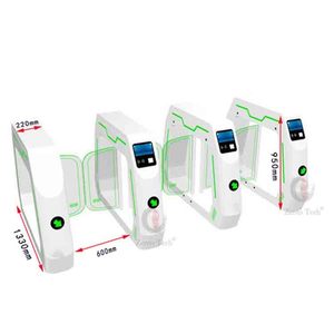 Produttori di Zento RFID Card di sicurezza dell'asilo asilo controllo dell'altalena barriera Anti-tailgating cancello tornelli - Product Image 3
