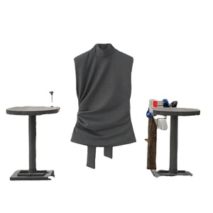 Novedades de Otoño: Blusas sin Mangas Tejidas para Mujer, Elegantes, Casuales, con Hombros Reforzados y Corte Ajustado - Product Image 3