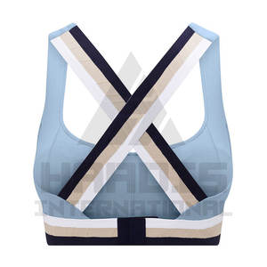 <b>Ladies</b> Sublimation <b>Sports</b> <b>Bra</b> Pakistan Made Quick Dry Seamless Gym & Yoga Wear High Support Seamless <b>Sports</b> <b>Bra</b> - Product Image 2