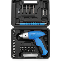 Kit de tournevis électrique rechargeable 47 pièces avec embouts, tige flexible, 19000 tr/min, ensemble d'outils, fournisseur en gros