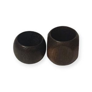 Hot Selling Custom Color Napkin Ring Tissue Holder Mango Wood Hand-Carved Design for Wedding Festive Decorations <b>Table</b> Settings - Product Image 1