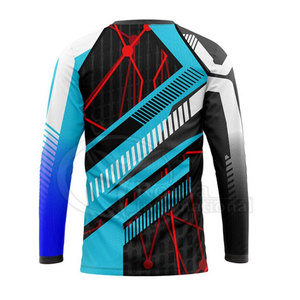 Maillot de motocross personnalisé avec logo par sublimation 2026, maillot de course moto tout-terrain avec logo personnalisé - Product Image 2
