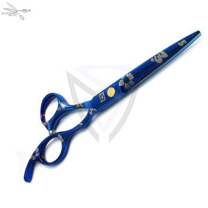 Meilleures ciseaux de coiffure professionnels pour barbier, ciseaux droits à bords tranchants - Product Image 2