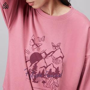 Sudadera con capucha de cuello redondo de gran tamaño, transpirable anticontracción Jersey de invierno, sudadera delantera larga para otoño - Product Image 6