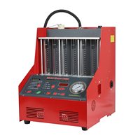 LAUNCH CNC-602A Testeur et nettoyeur d'injecteurs de carburant à ultrasons Machine de nettoyage d'injecteurs de carburant à essence pour moteur de voiture à essence