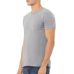 Best Quality Men's Summer T-Shirts 100% Cotton Breathable and Comfortable Apparel Formal Style Knitted <b>Fabric</b> - Product Image 2