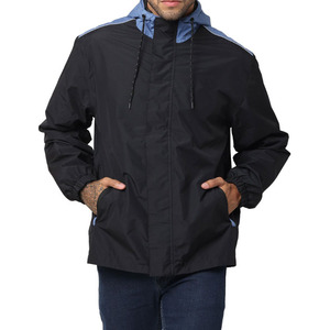 Meilleure vente de veste de pluie d'hiver légère pour homme imperméable à séchage rapide avec logo à l'avant nouveau processus enduit de style High Street - Product Image 1