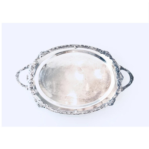 Grand plateau pour aliments nickelés Dessus de table pour hôtel et restaurant Qualité supérieure Idéal pour le service des aliments Meilleur prix pour les ustensiles de cuisine - Product Image 6