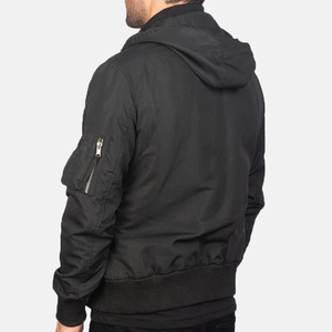 Blouson Bomber Unisexe Léger Hiver Streetwear Polyester/Coton Imperméable Coupe-Vent Zippé Personnalisable Décontracté avec Fourrure - Product Image 5