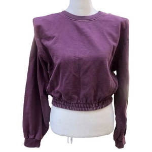 Sudadera Corta Ligera y Cómoda para Uso Casual, Sudadera Corta con Interior Suave y Forma Cómoda - Product Image 1