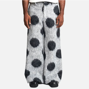 Nous sommes fournissons le meilleur service pantalon en mohair de style américain pantalon en mohair de tissu léger d'aspect classique américain - Product Image 1