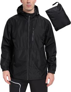 Lightweight Full Zip Canvas Windbreaker <b>Jacket</b> with Front Customization Hooded Breathable Winter High Quality <b>Slim</b> <b>Fit</b> Unisex - Product Image 3