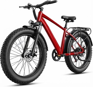Bicicletta Elettrica Racer Plus per Adulti, Potenza di Picco 1800W con Batteria 48V 20AH |   Pneumatico Fat Tire 26"x4.0", Autonomia 65-85 Miglia (PAS), 7 Velocità - Product Image 1