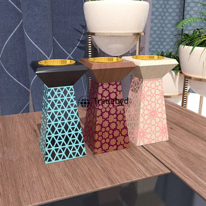Tradebyd Premium Brûleur de Bakhoor en bois fait à la main Diffuseur d'encens arabe pour un décor de relaxation et une utilisation en toutes saisons - Product Image 1